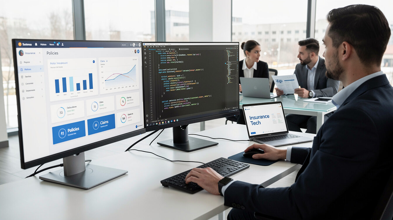 insurance software dashboard