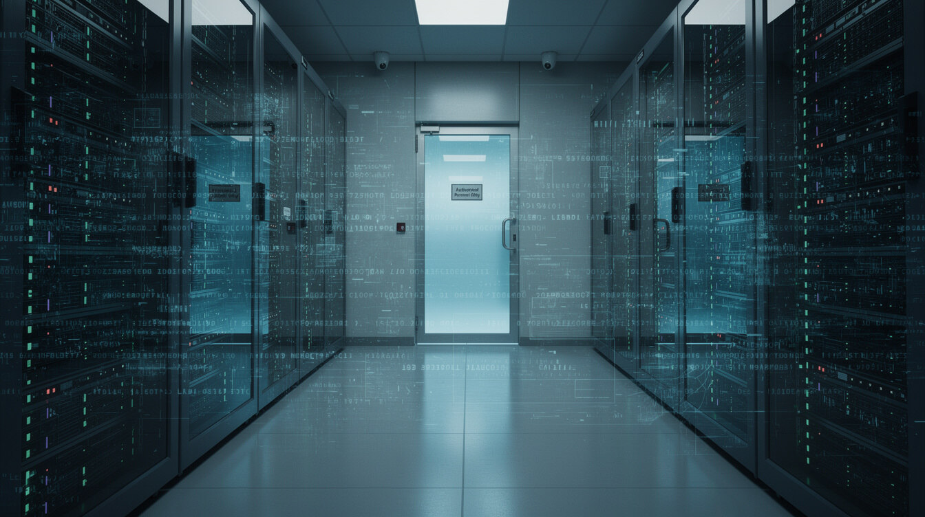 secure data server room